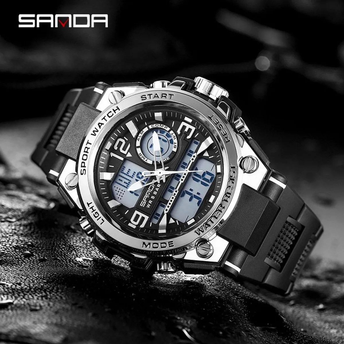 SANDA - RELOJ PARA HOMBRE MARCA SANDA 6024