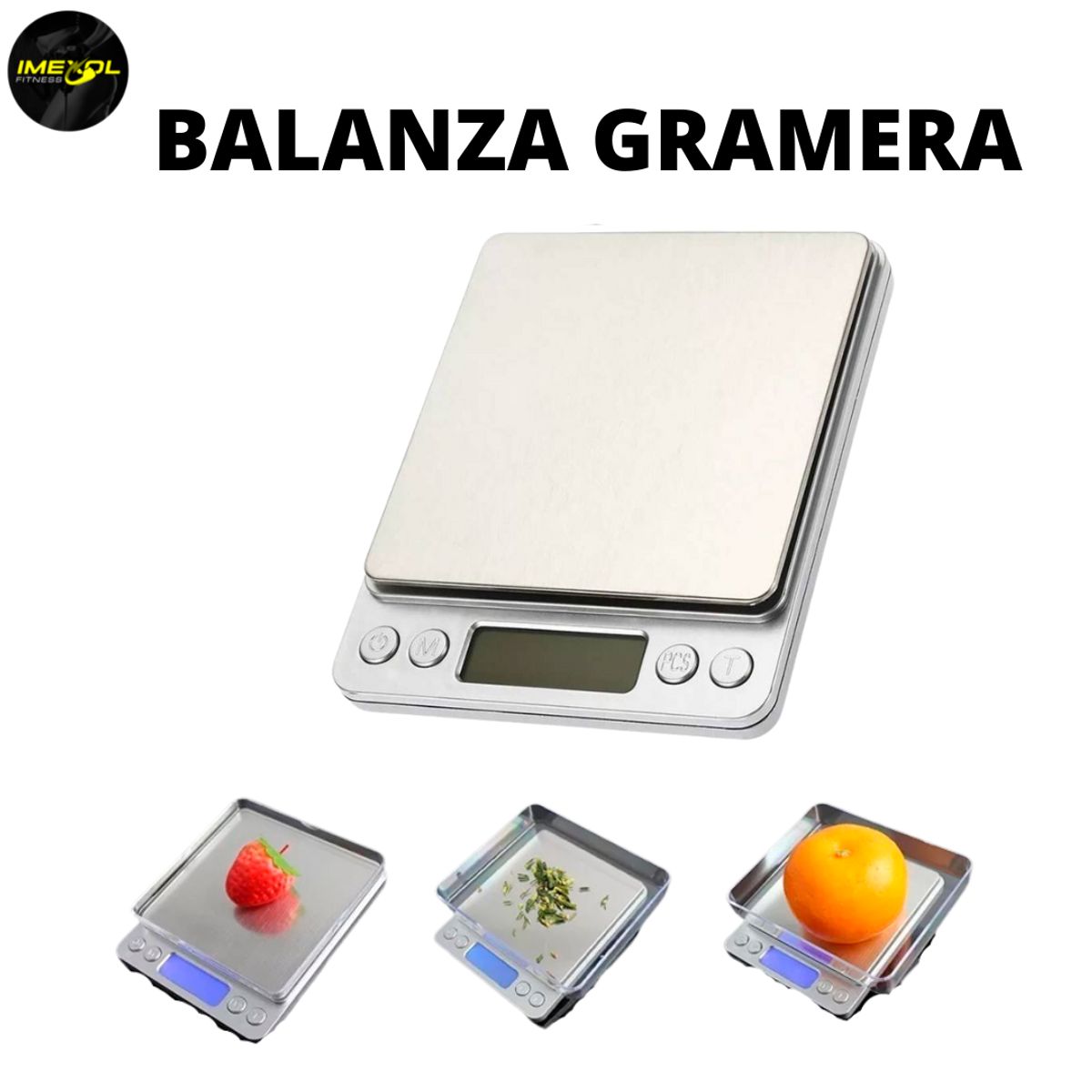 GENERICO - Portatil Balanza Gramera 0.1g a 2000g 2 kg Digital  Joyeria Joya Portatil