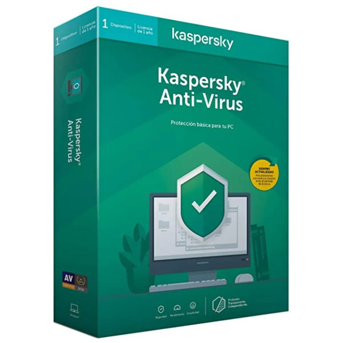 KASPERSKY - Kaspersky Antivirus 1 PC Código Digital