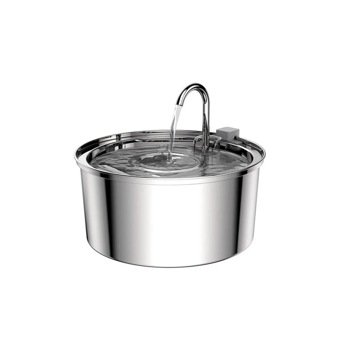 QUE PATAS PET SHOP - Fuente De Agua De Acero Inoxidable Para Gato