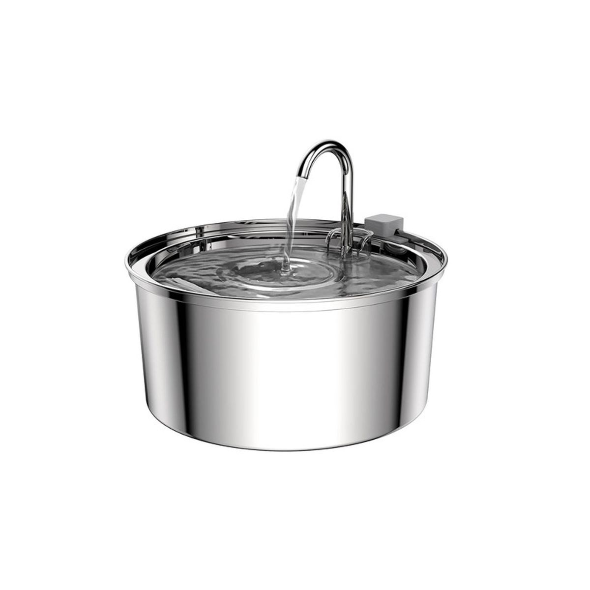 QUE PATAS PET SHOP - Fuente De Agua De Acero Inoxidable Para Gato