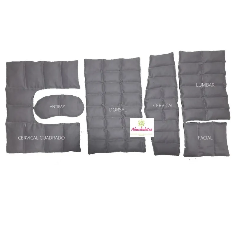 GENERICO - Compresas De Semillas Pack 6 Almohadillas Calor o Frio