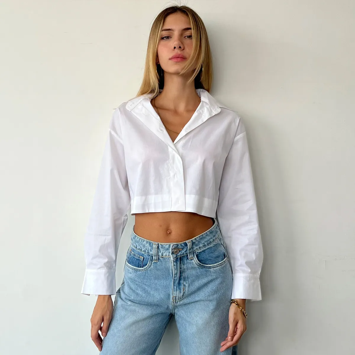 DESIRE - CAMISA MANGA LARGA SARA MUJER DESIRE