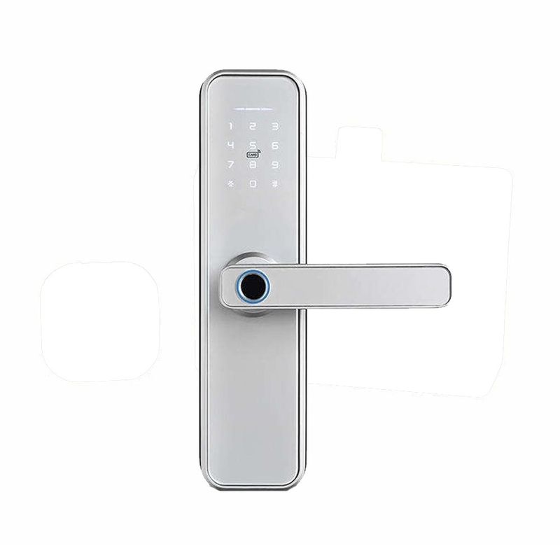 TECH CARE - Cerradura Digital Inteligente Plata 6 modos +  Asesoría de Instalación