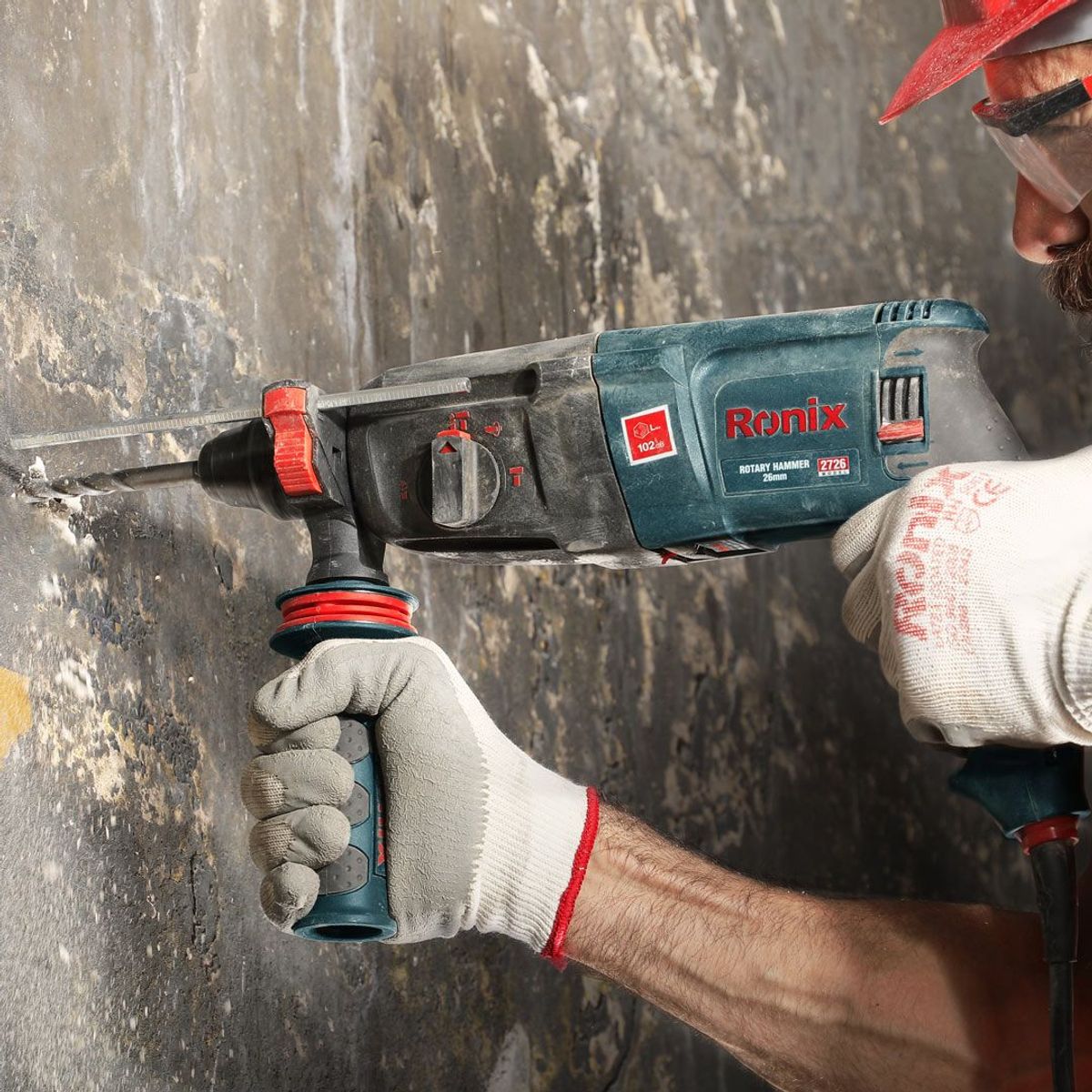 RONIX - Rotomartillo 3 KG SDS Plus 850W RONIX 2726