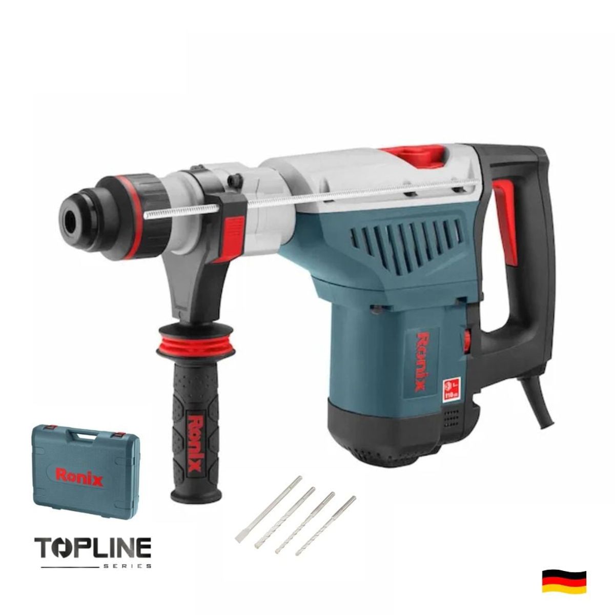 RONIX - Rotomartillo 8.3KG 1350W RONIX 2742 INDUSTRIAL