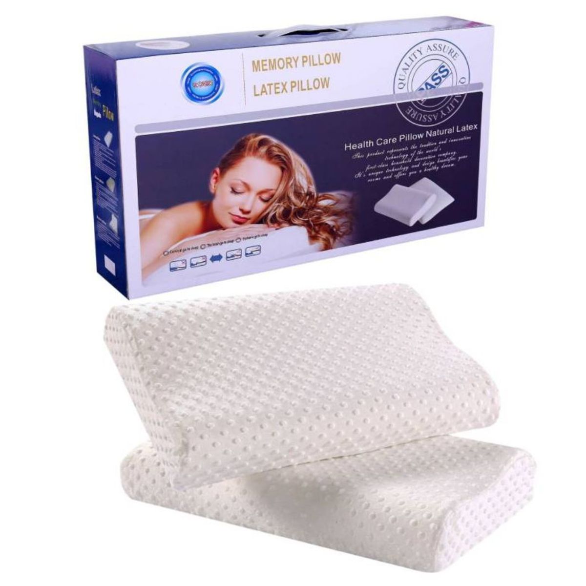 OEM - Almohada Ortopédica con Funda
