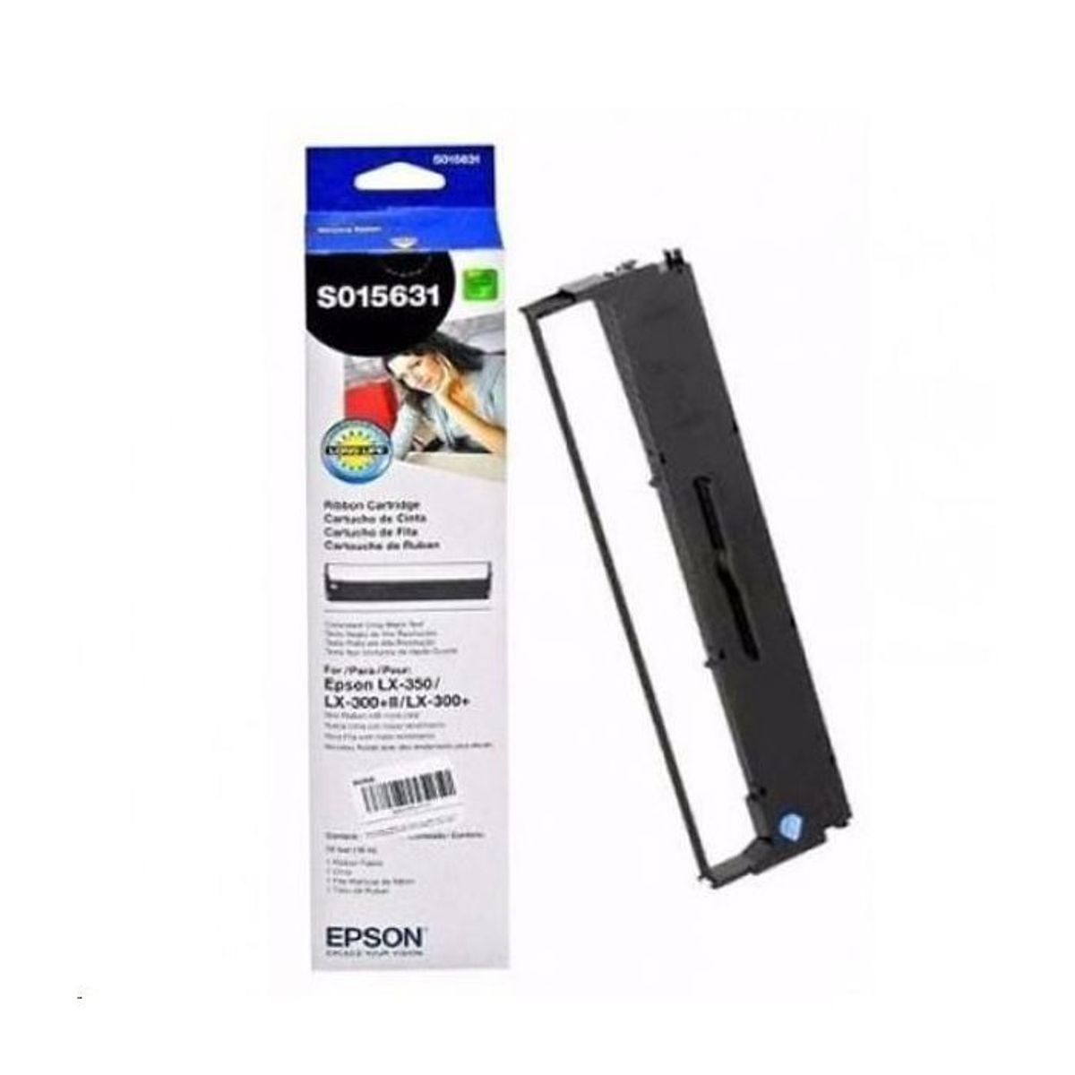 EPSON - Cartucho de Cinta Epson S015631 para LX-350