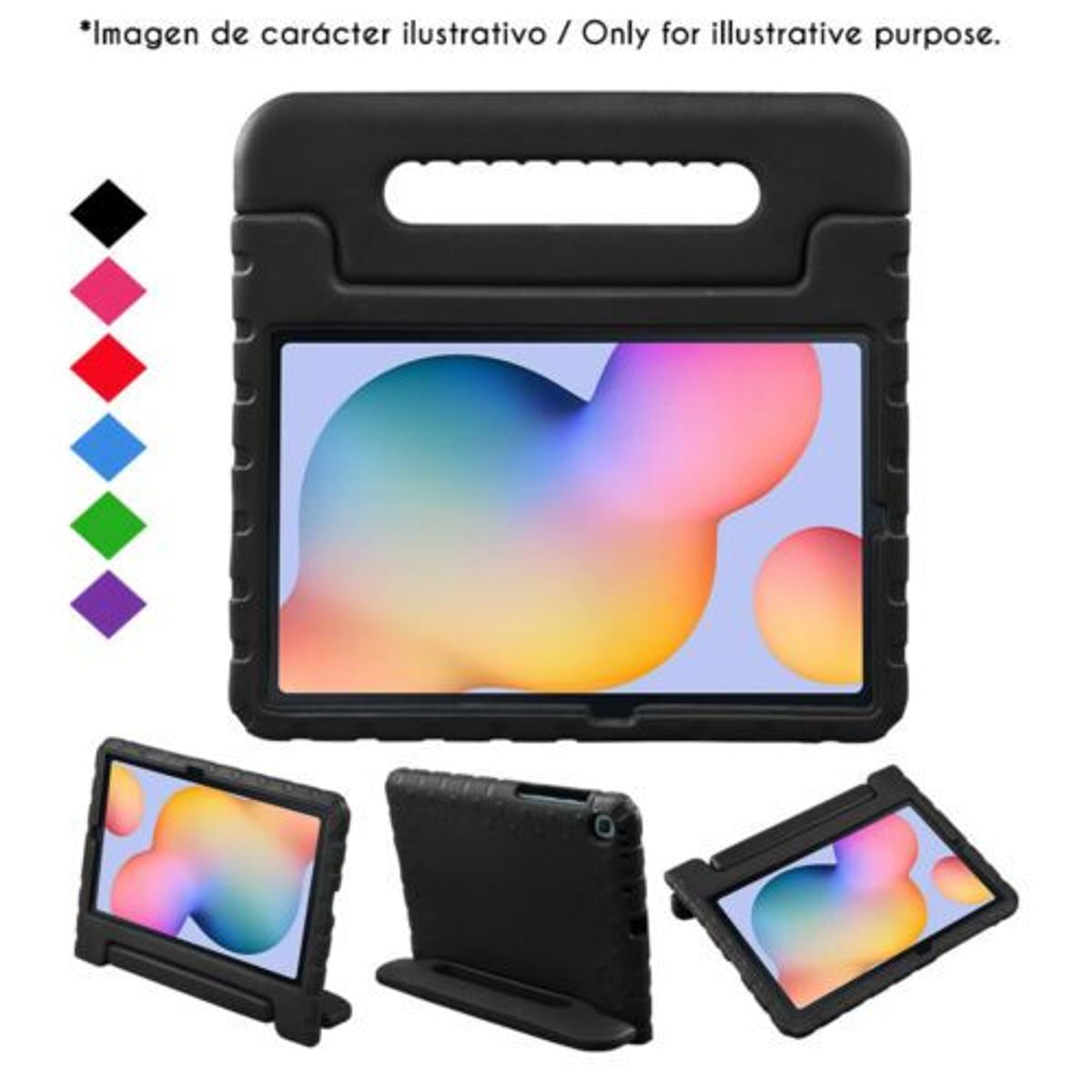GENERICO - Funda de Goma para Tablet Lenovo Tab P11 2020Tb-J606fTb-J606x Negro