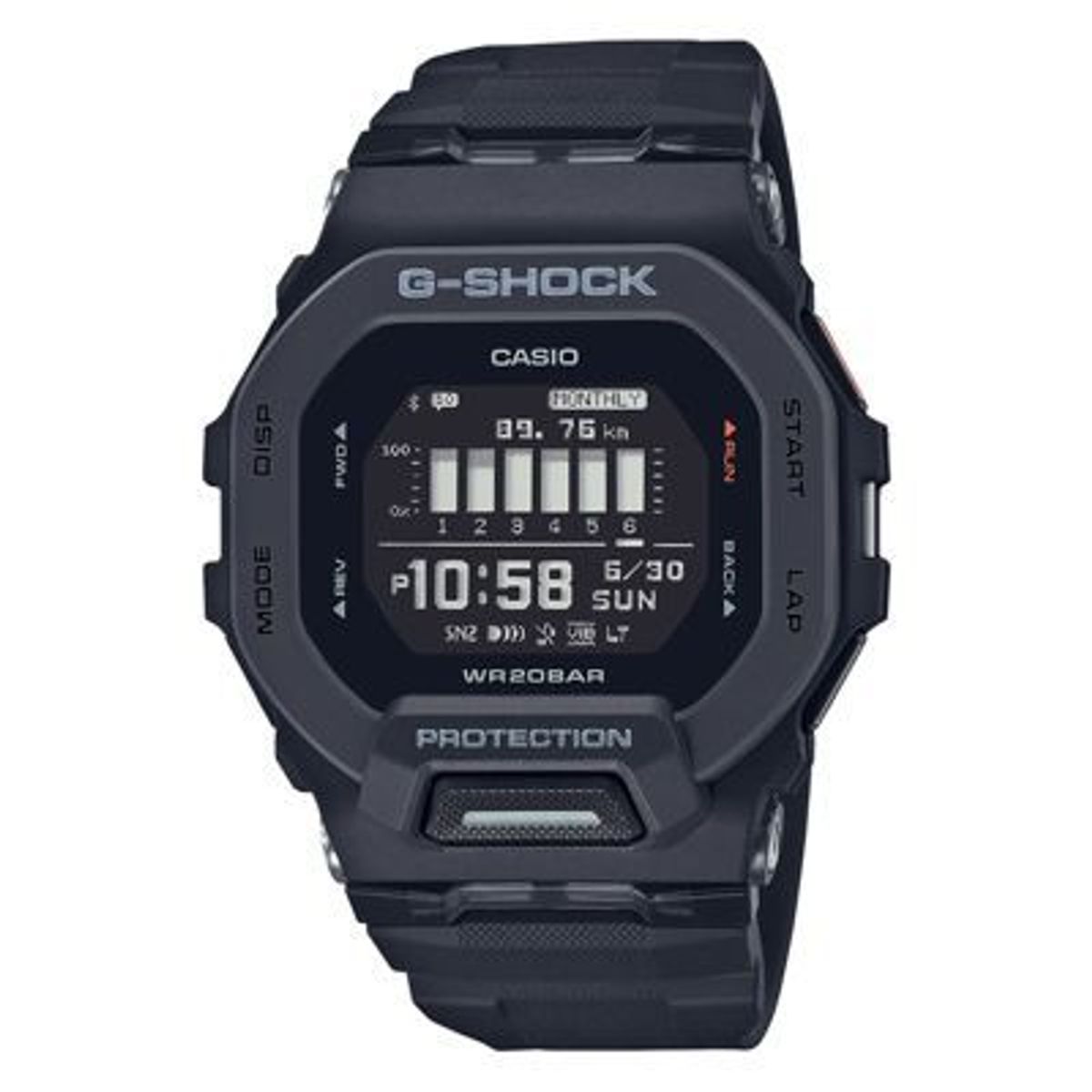 G-SHOCK - Reloj G-Shock Resina Negro GBD200-1