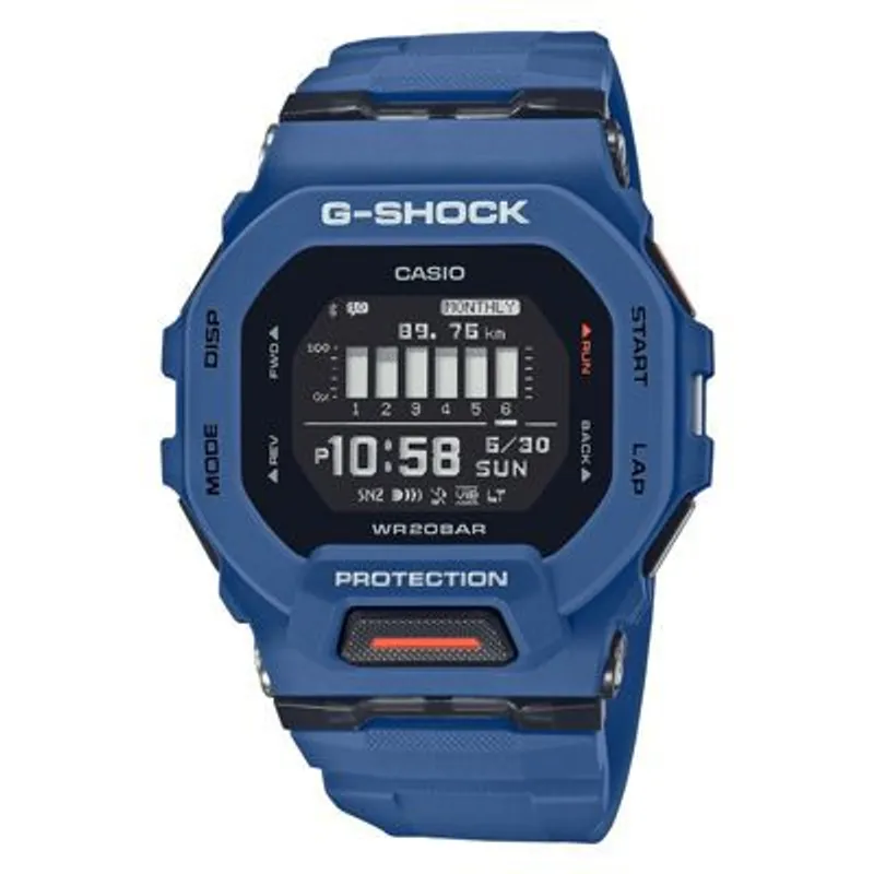G-SHOCK - Reloj G-Shock Resina Azul con Negro GBD-200-2DR