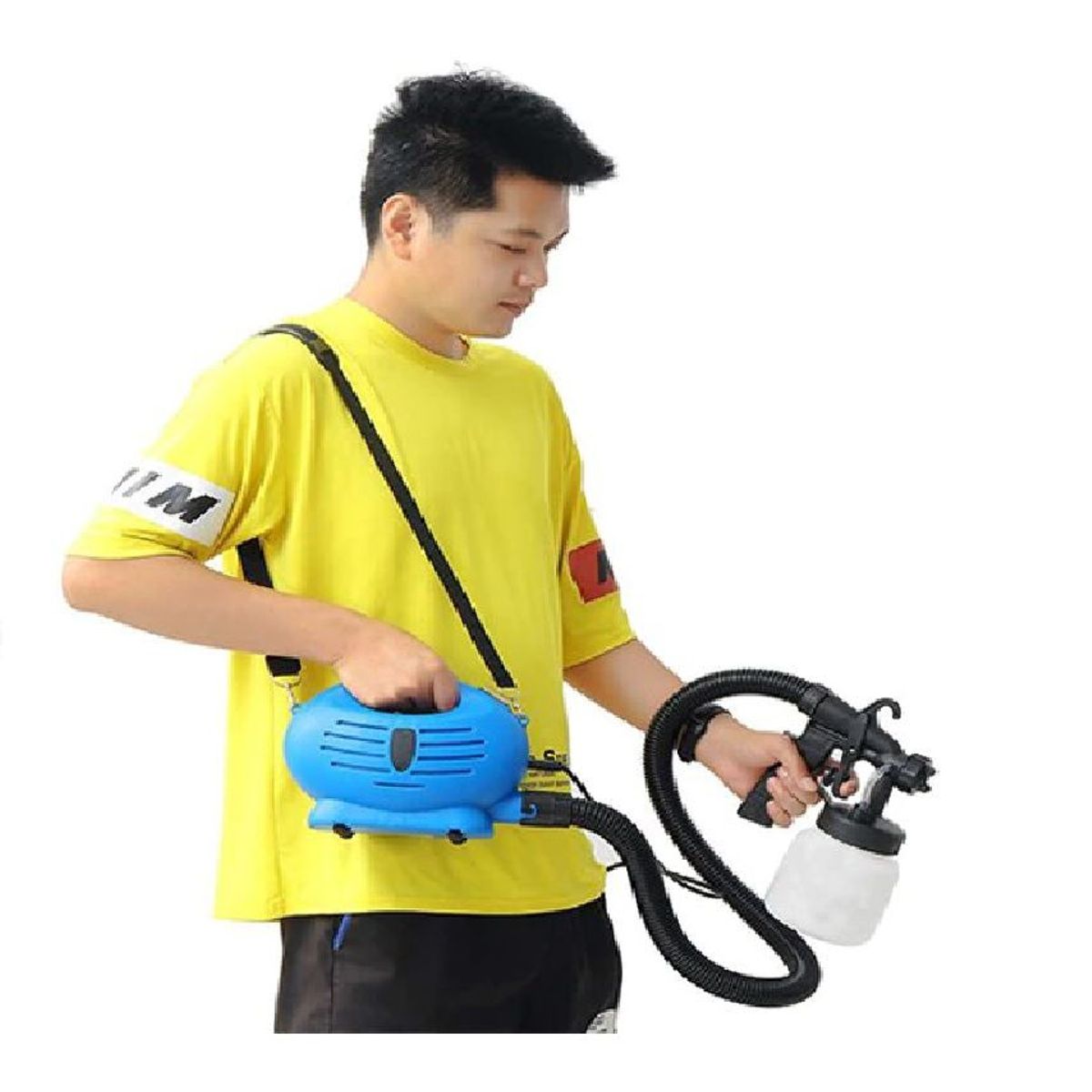 GENERICO - Compresora Para Pintar 650w 800ml