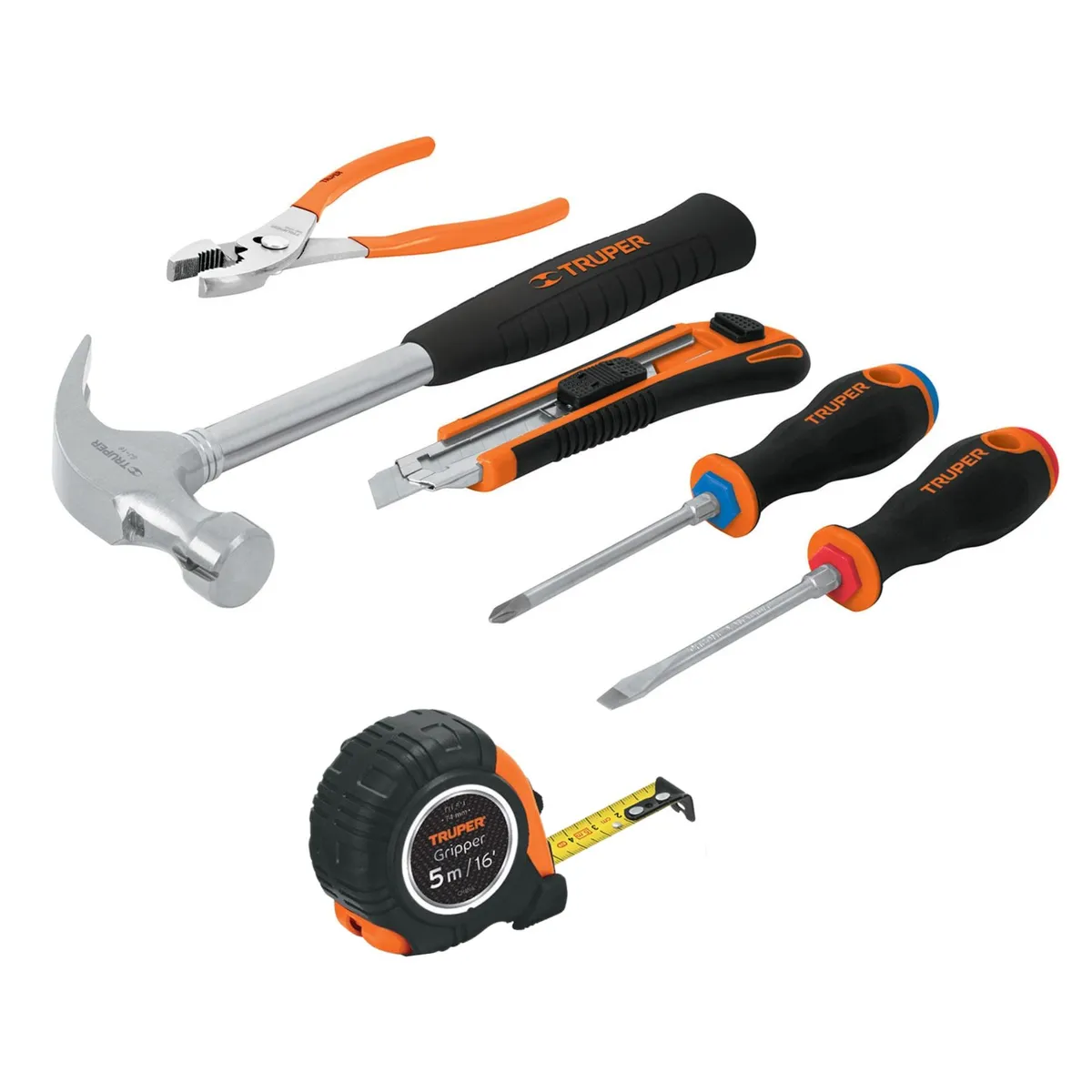 TRUPER - Juego de Herramientas  6 piezas, Truper