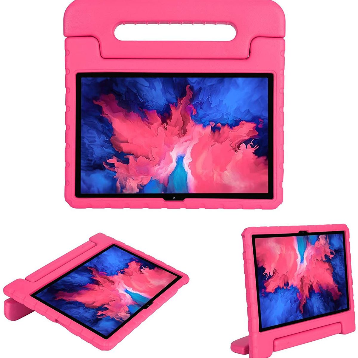 GENERICO - Funda de Goma para Tablet Lenovo Tab P11 2020 Tb-J606f/Tb-J606x Fucsia