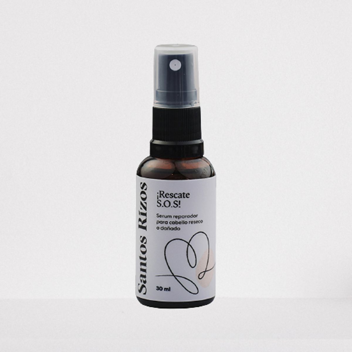 SANTOS RIZOS - Serum Reparador 30ml Tratamiento reparador para cabello reseco y dañado