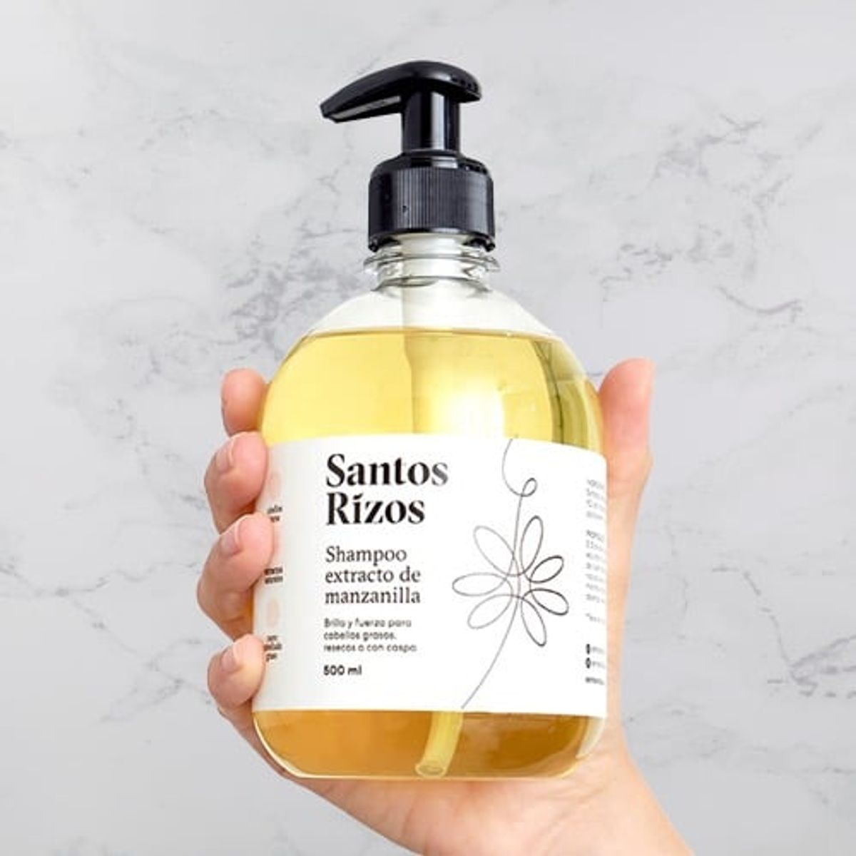 SANTOS RIZOS - Acondicionador De Manzanilla - Sin siliconas