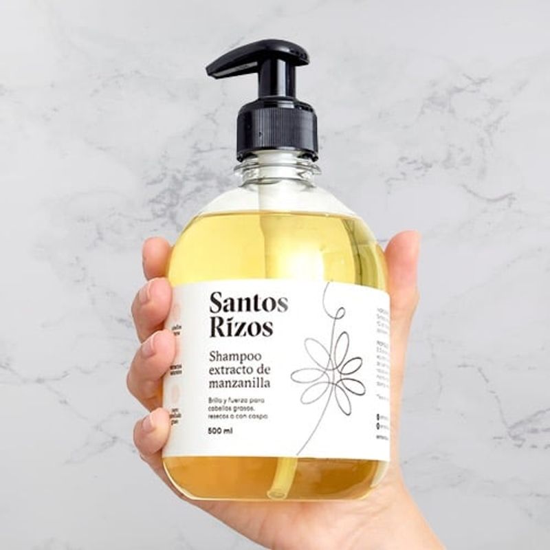 SANTOS RIZOS - Acondicionador De Manzanilla - Sin siliconas