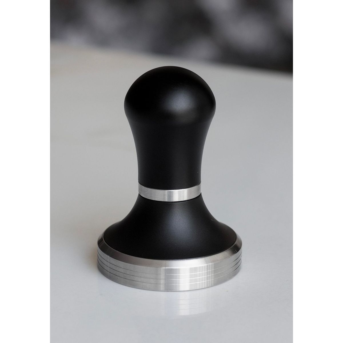 LIMA CON CAFEINA - Tamper Buio 53mm - Acero inox ergonómico para compactar café tampeo