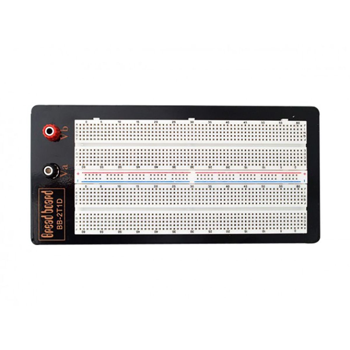 GENERICO - Protoboard Doble 1360 Puntos - Placa De Pruebas Electrónica