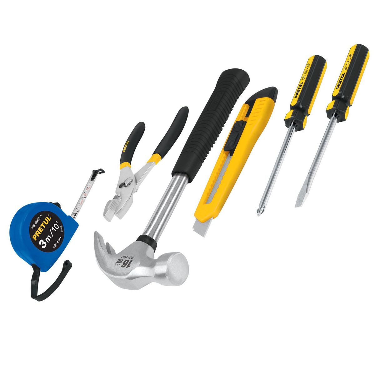 PRETUL - Juego de Herramientas  6 piezas, Pretul