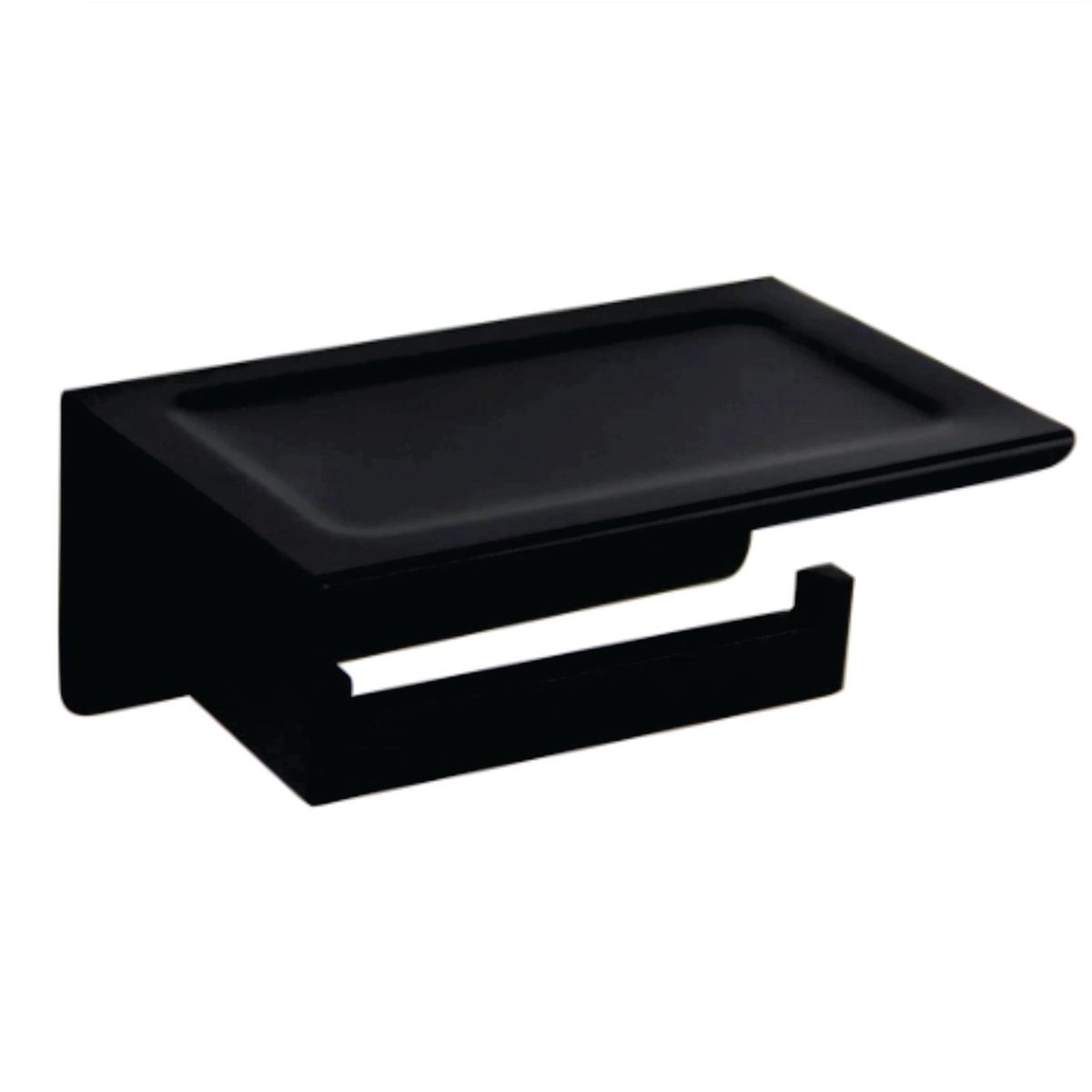 GENERICO - Portapapel higienico con soporte multiuso de acero inoxidable 304