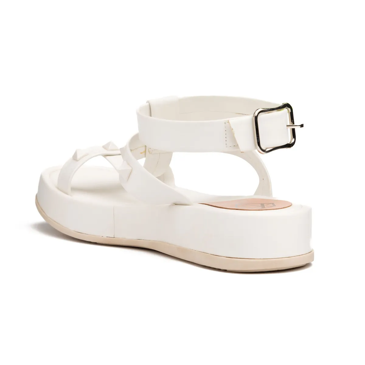 NEBULA - Sandalia Ovalle - Blanco