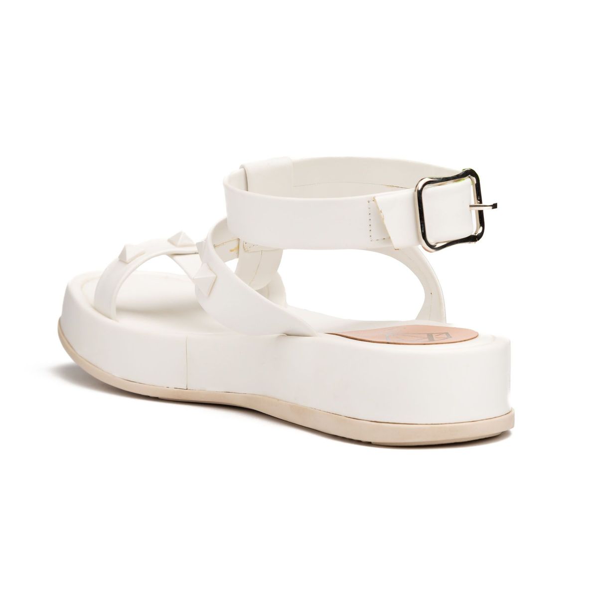 NEBULA - Sandalia Ovalle - Blanco