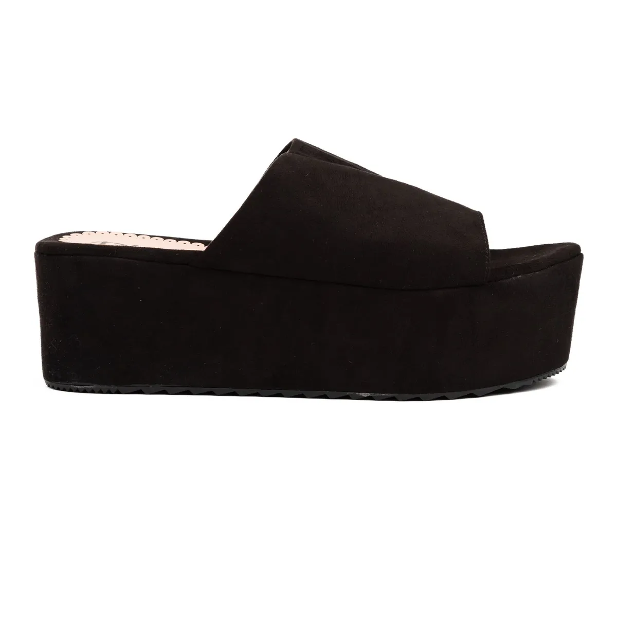 NEBULA - Sandalia Prato - Negro Gamuza