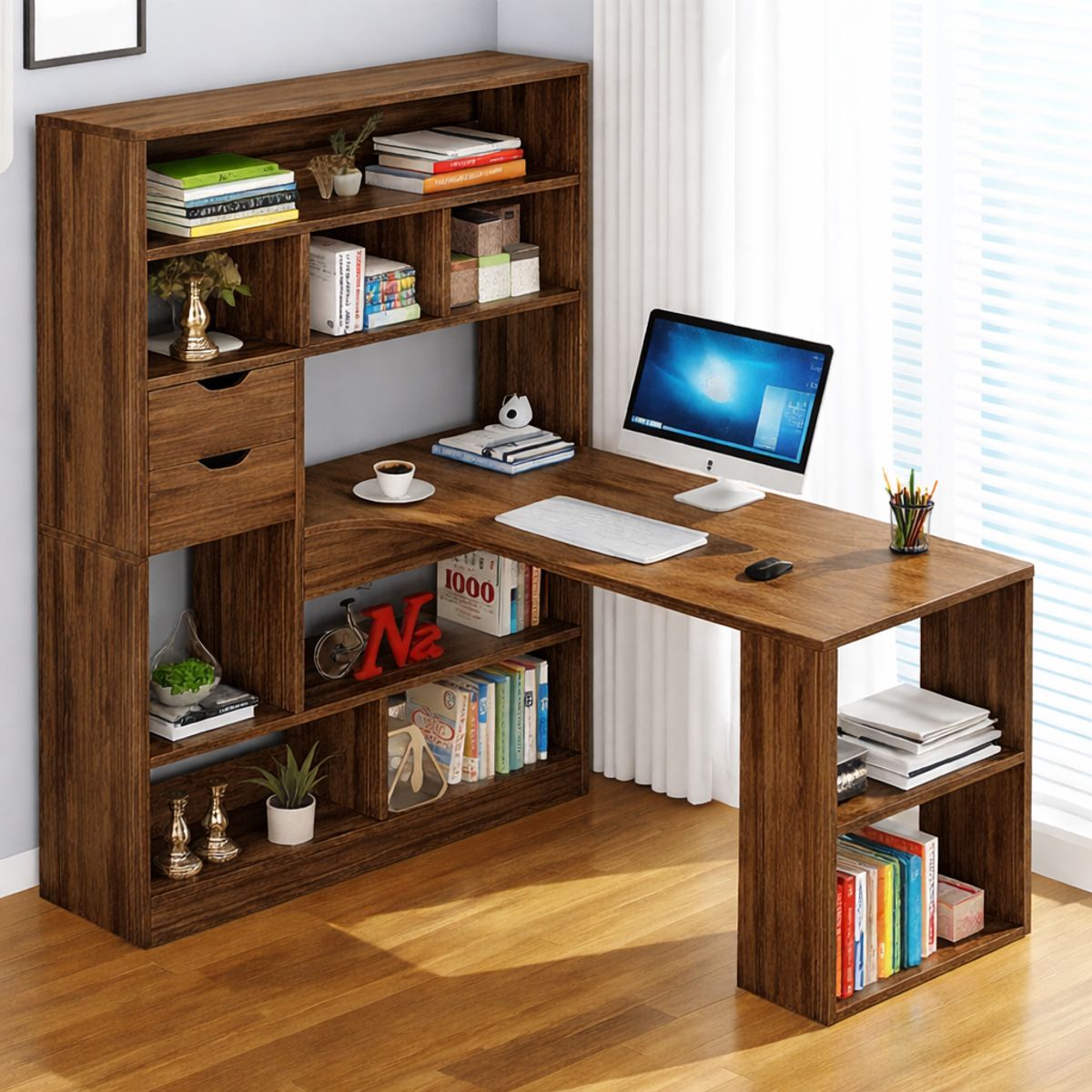 GENERICO - Escritorio  Ensueño de Melamina  Entrelazado