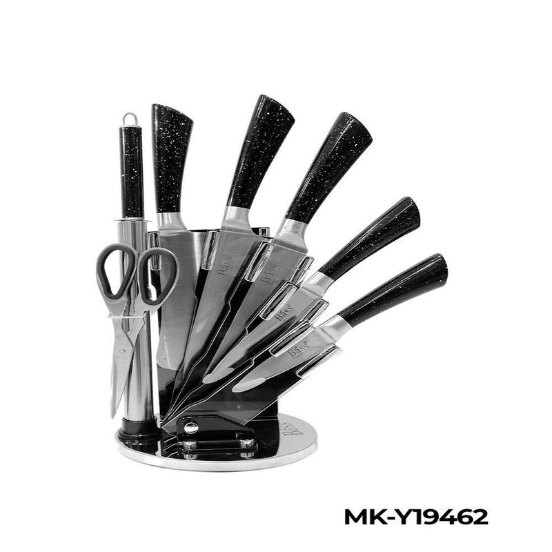 GENERICO - SET DE CUCHILLOS 8PZAS BASS MK-Y19462