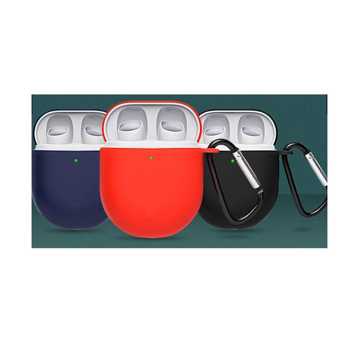 GENERICO - Case Protector de Silicona para Audífonos Xiaomi Buds 3 Pro - Celeste