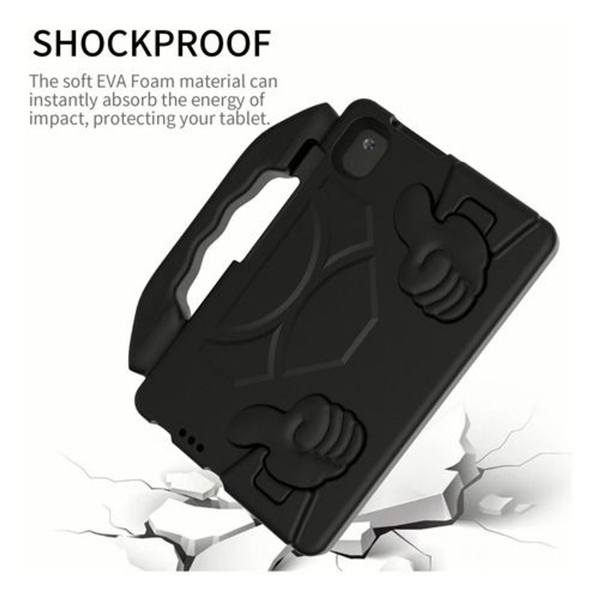 GENERICO - Funda de Goma Con Diseño para Tablet Lenovo M10 2da Gen Tb-X306x Negro