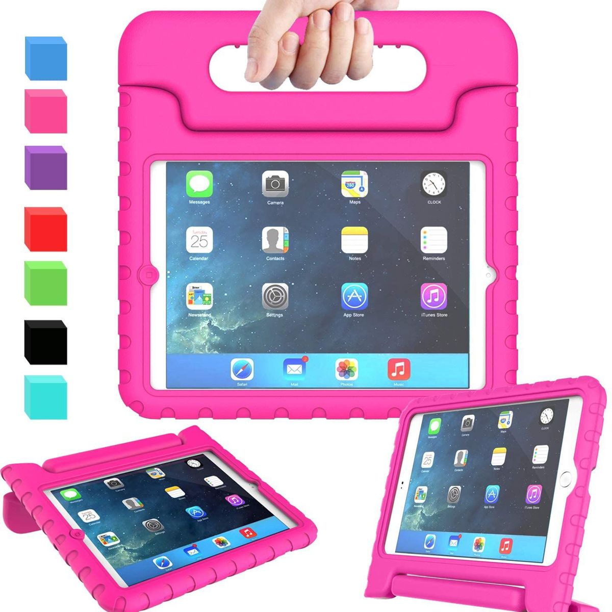 GENERICO - Funda de Goma para Tablet Lenovo M10 Plus Tb-x606 Rosado