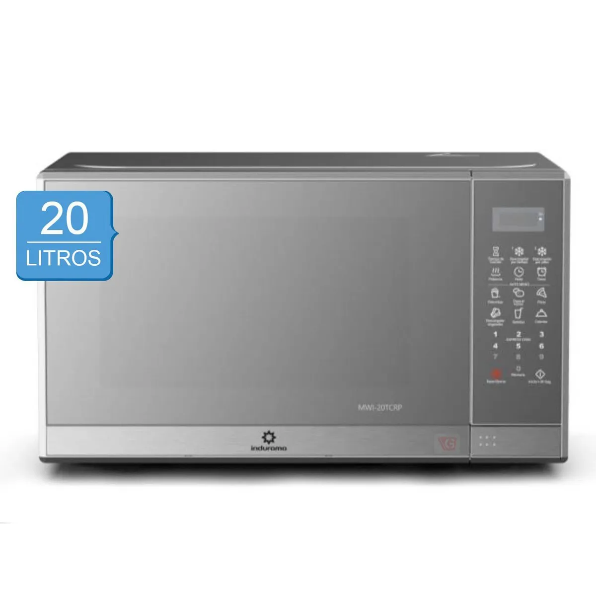 INDURAMA - Horno Microonda Indurama MWI-20TCRP 20Lts
