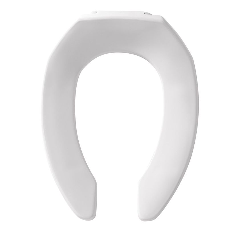 BEMIS - Asiento para inodoro aro alargado modelo 1955CT marca BEMIS