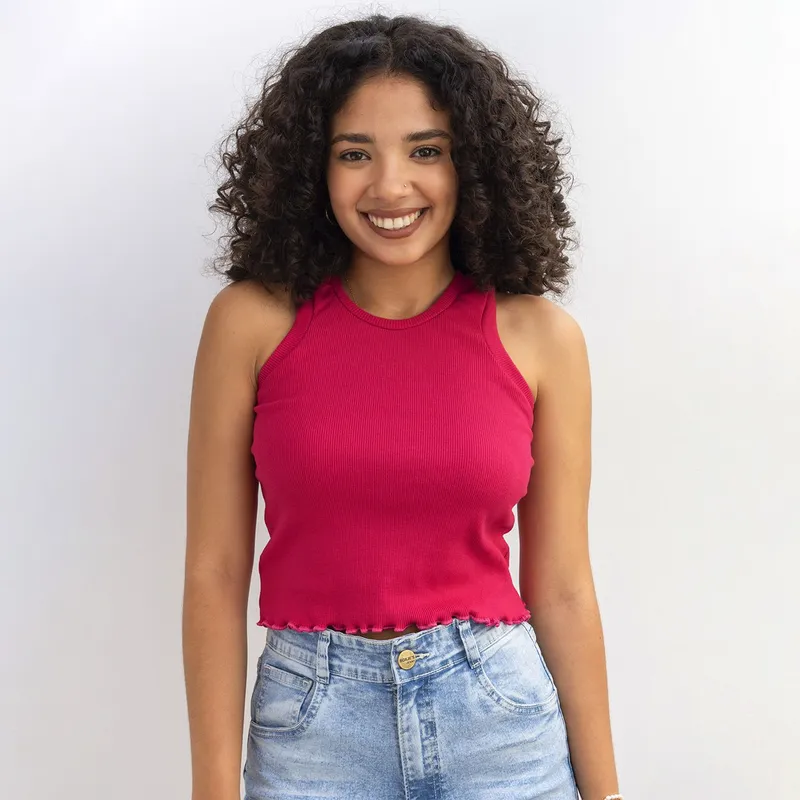 ROXJES JEANS - Blusa Crop Top Mujer Roxjes.