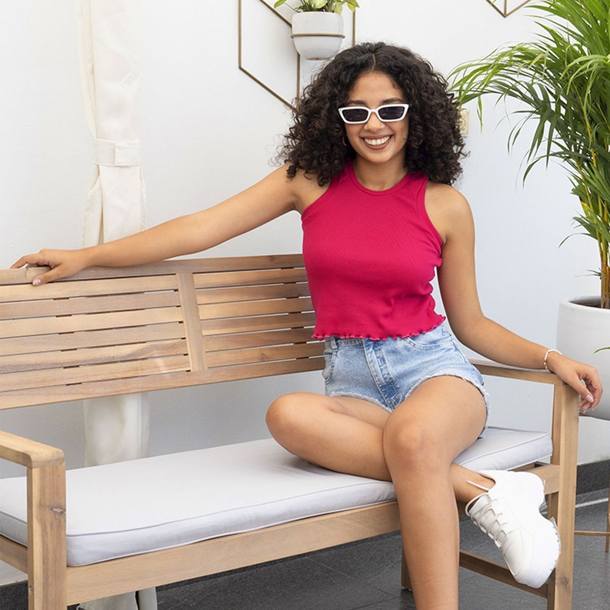 ROXJES JEANS - Blusa Crop Top Mujer Roxjes.