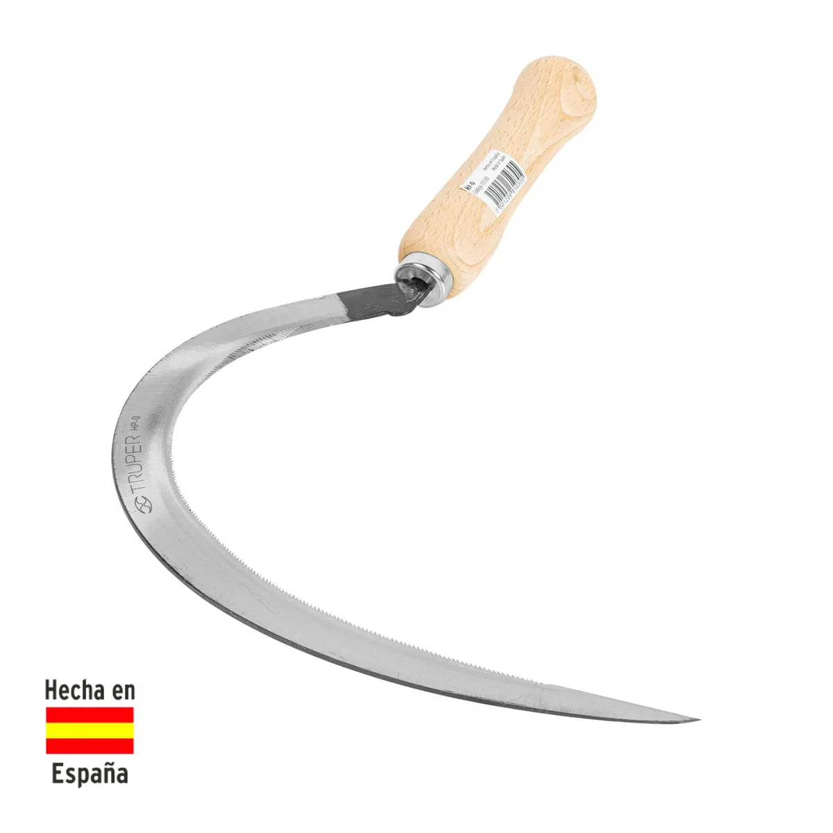 TRUPER - Hoz Dentada Nro.0  de 16" acero, Truper