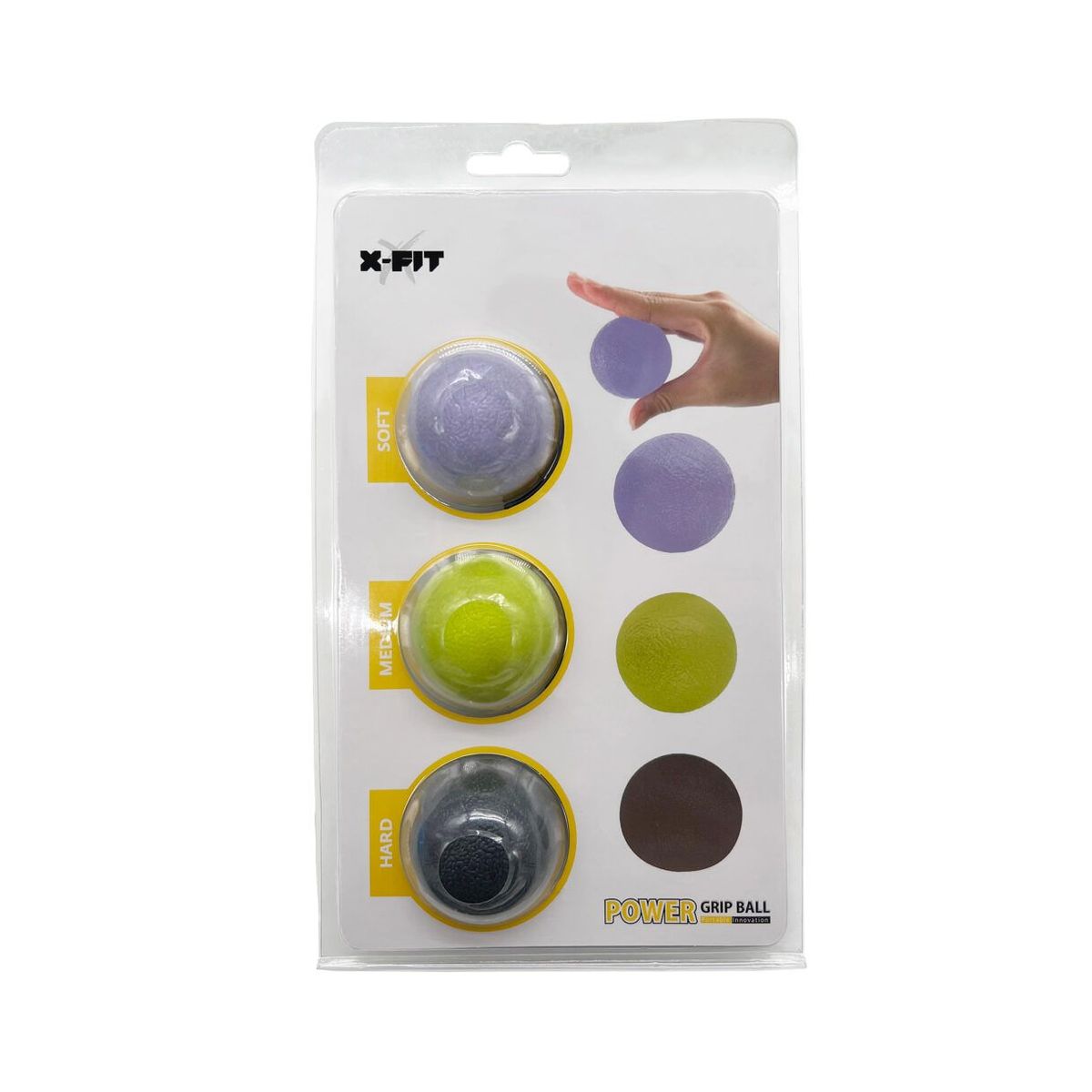 FIT - PELOTAS ANTISTRÉSS X3 X-FIT