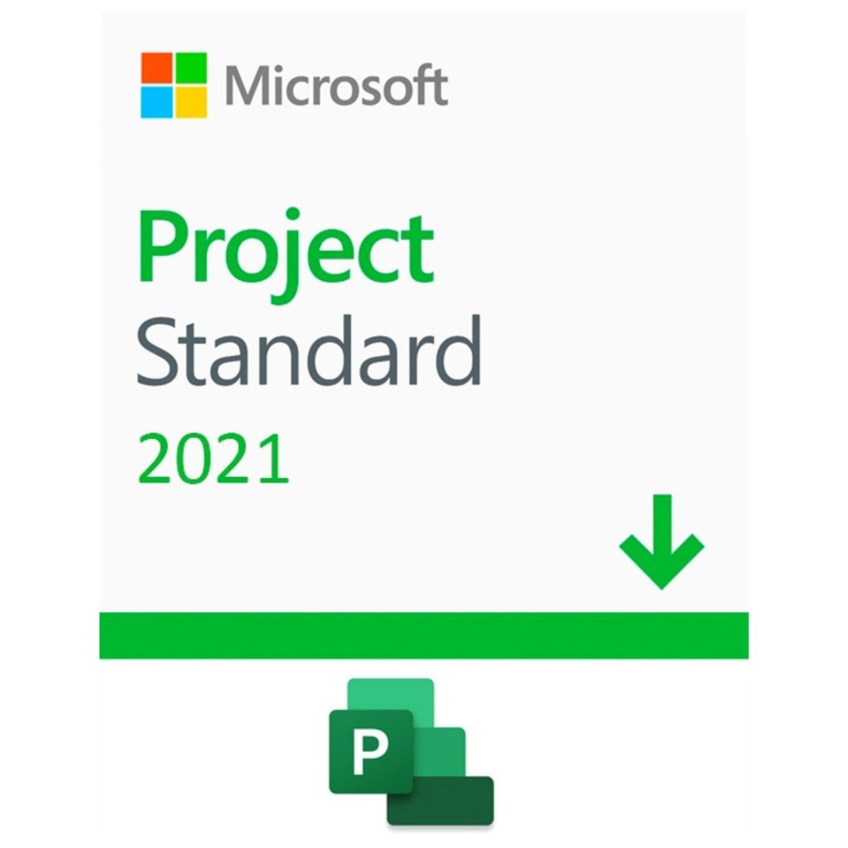 MICROSOFT - Project Standard 2021 (Código Digital)