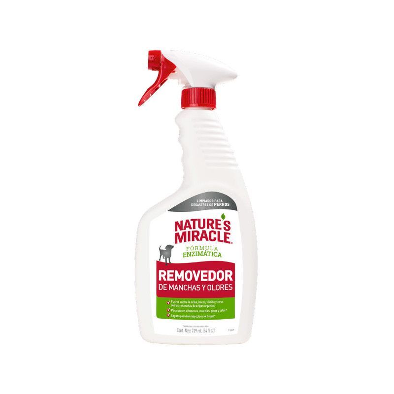 NATURE'S MIRACLE - Nature's Miracle Removedor de Manchas y Olores Perros 709 ml