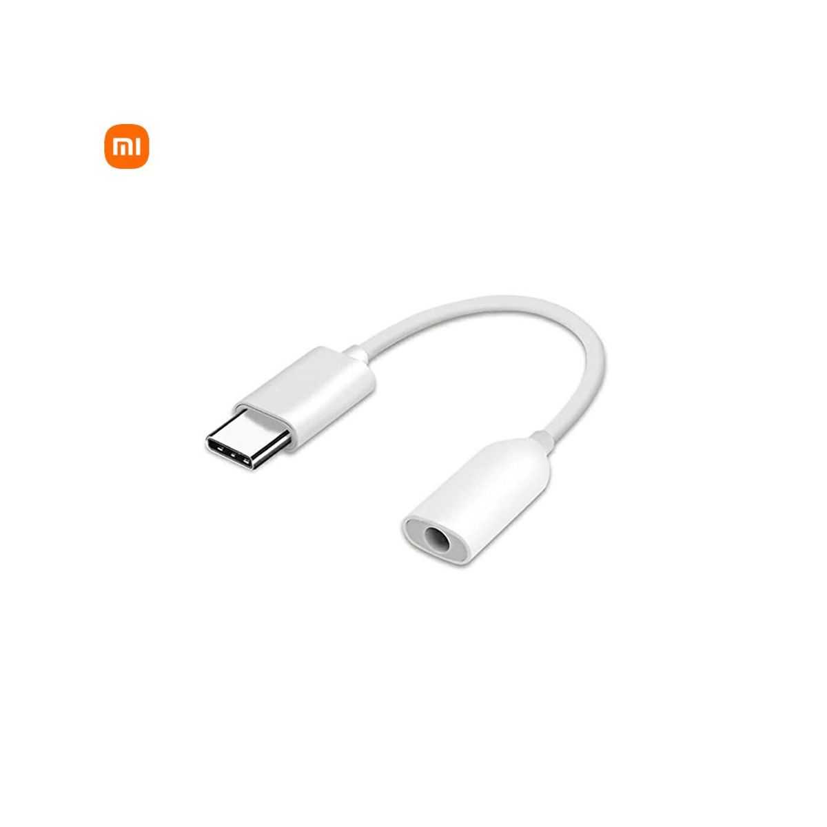 XIAOMI - Adaptador Xiaomi Tipo C a Jack Audio Original Blanco
