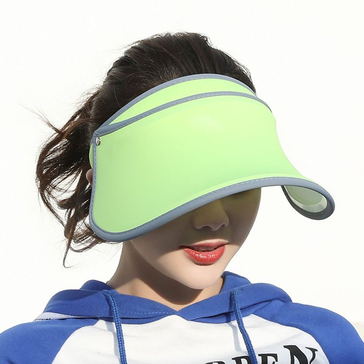 GENERICO - Viseras gorras doble capa protector solar