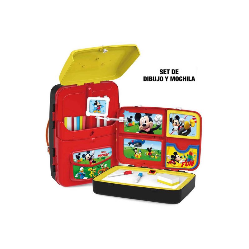 DISNEY - Set De Dibujo Y Mochila De Mickey Mouse Disney