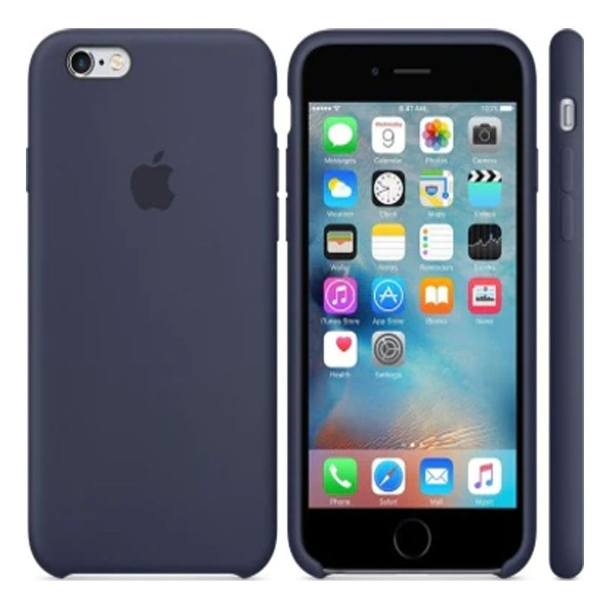 CASE - Funda Silicone Case Para iPhone 7 / 8 Plus Azul