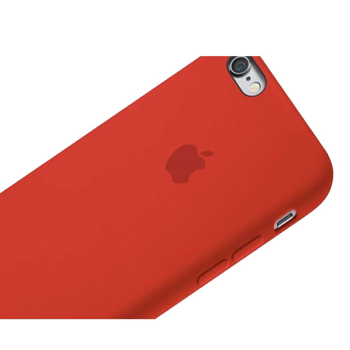 CASE - Funda Silicone Case Para iPhone 6 / 6S Rojo