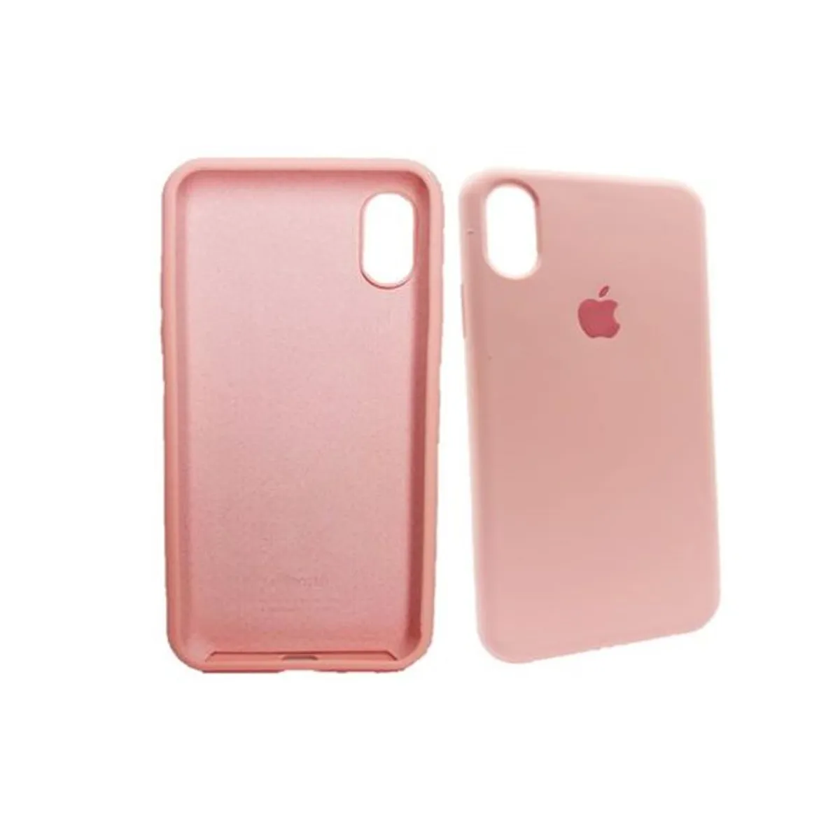 CASE - Funda Silicone Case Para iPhone X XS Rosado