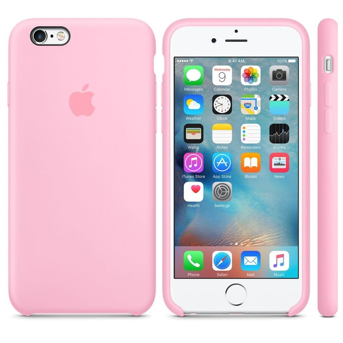 GENERICO - Funda Silicone Case Para iPhone 7 / 8 Plus Rosa