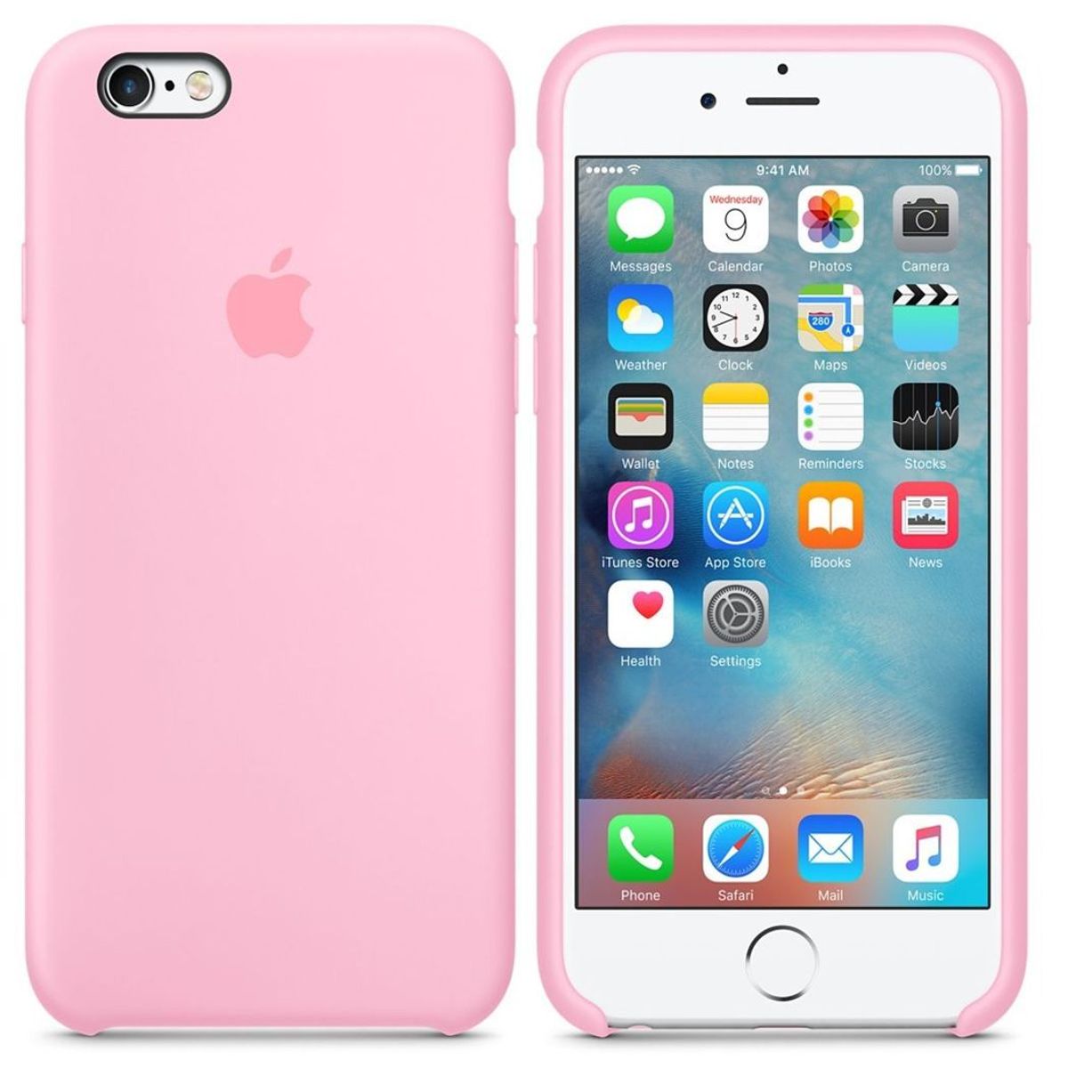 GENERICO - Funda Silicone Case Para iPhone 7 / 8 Plus Rosa