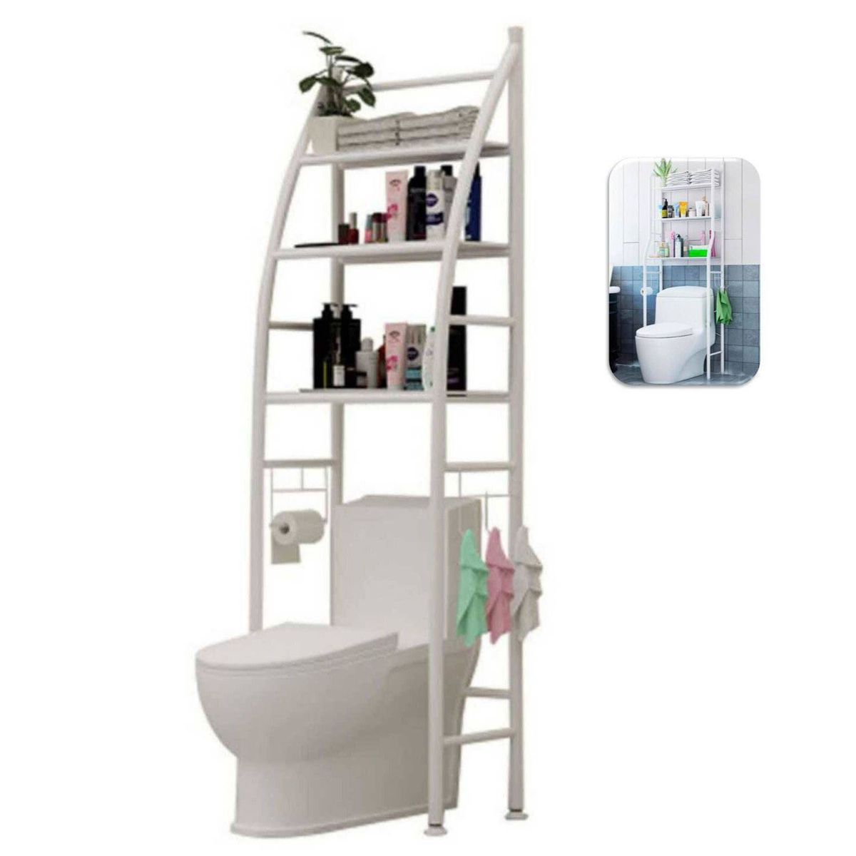 GENERICO - Estante Organizador de Baño 3 niveles